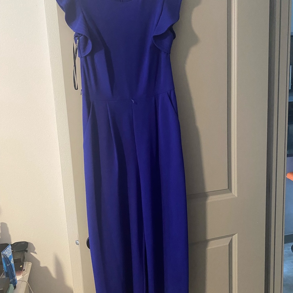 Elegant Blue Women's Jumpsuit